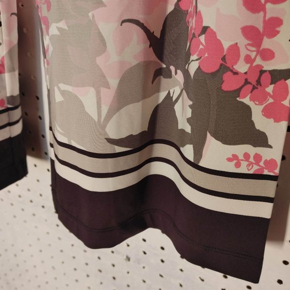 610 NWT HUE Izzy Floral Border pj Pants - Picture 3 of 8